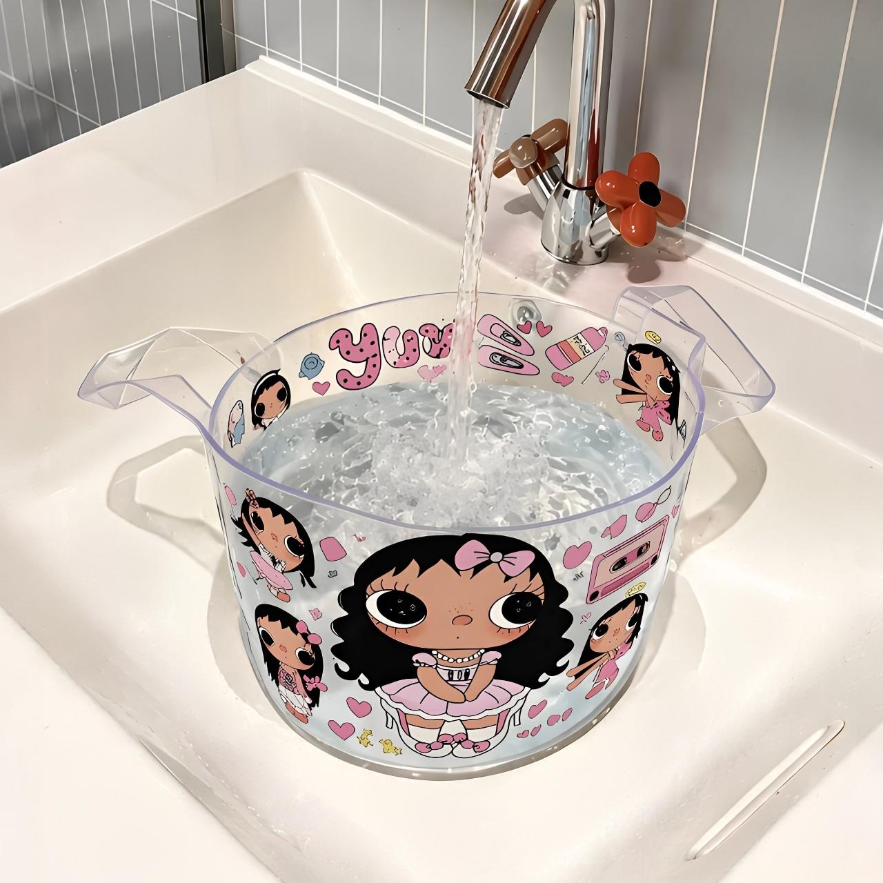 旅行一次性折叠盆洗衣神器可折叠水盆便携泡脚袋多功能户外水盆
