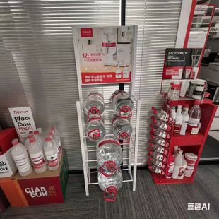 水桶架大桶矿泉水收纳架办公室饮水机支架展示桶装水摆放货架