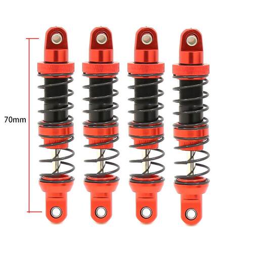 1/10模型攀爬车SCX10 trx4双段避震器 双段避震器长度70-120mm