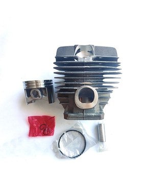 MS440通用汽油锯伐木锯链锯套缸黑色缸体油锯新款双扫油锯汽缸