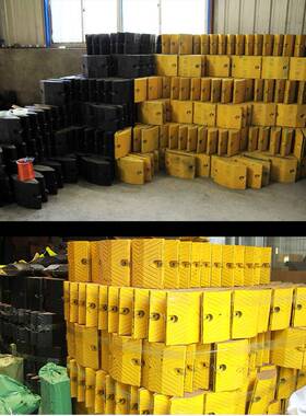 爆品品公路道路橡胶减速带减速路龚加油站小区减速板457CM橡胶品