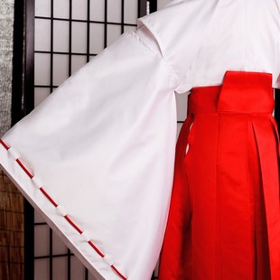 【咿妖】正统巫女 马乘袴  行灯袴 和服