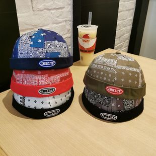 中国风男童帽子帅气潮流个性儿童瓜皮帽春夏女小童洋气宝宝地主帽