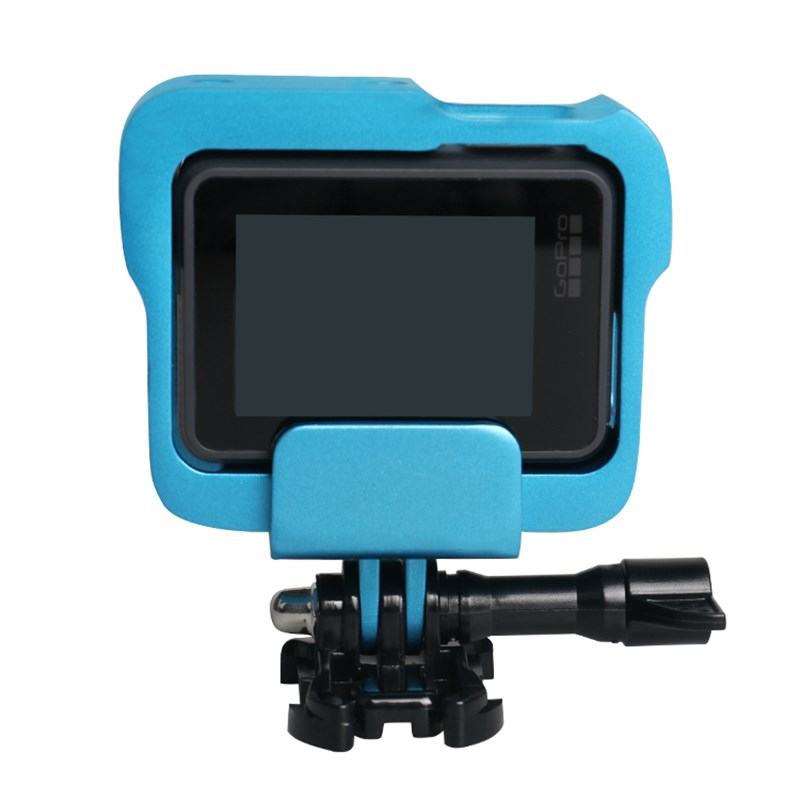 GoPro5/6/7边框金属狗笼铝A合金兔笼运动O相机金属狗笼铝合金兔笼