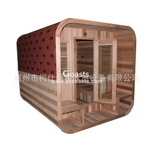 厂家直销 红雪松户外桑拿房 VHW桑拿房  圆桶桑拿房 芬兰柏松