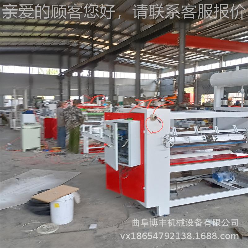 免漆大板自动贴面机P尘VC膜贴面机 镀锌板涂胶除全合机 热熔胶机