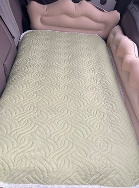 R3Y汽车后排睡垫通用儿童后排睡觉神器J露营旅行折叠夹棉车载垫铺