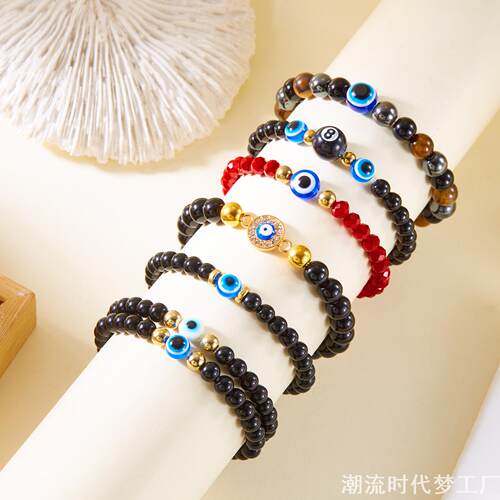 土耳其风新款蓝眼睛手链EvilEye