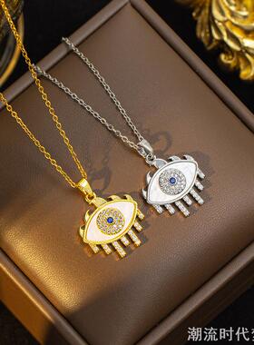 土耳其风格新款恶魔之眼项链