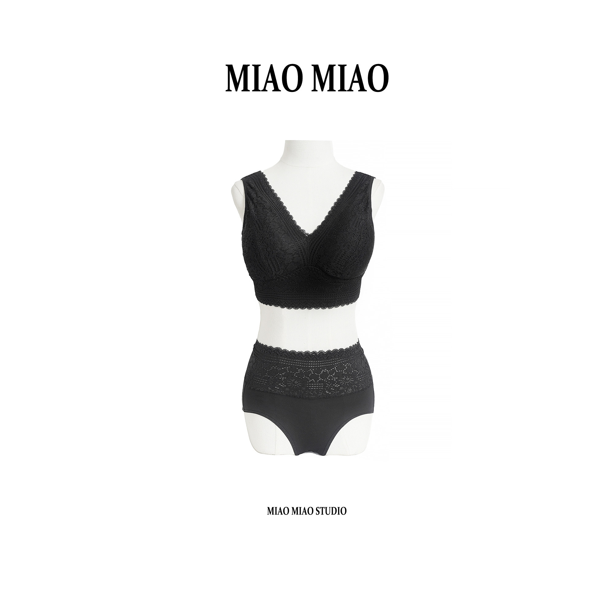 【简若】淼淼家LH013夏新款真丝女士文胸内衣轻薄无痕桑蚕丝内裤