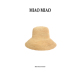 「牧神黄昏」 法式 徐淼淼 巴拿马天然拉菲草遮阳帽MS2080 绯宁