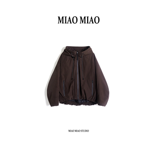 保暖90鹅绒气质百搭连帽鹅绒服BK1472 徐淼淼秋冬穿搭时尚 韵初