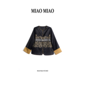 徐淼淼国风刺绣重缎非遗香云纱早春新中式 亭欢 上衣外套R1889