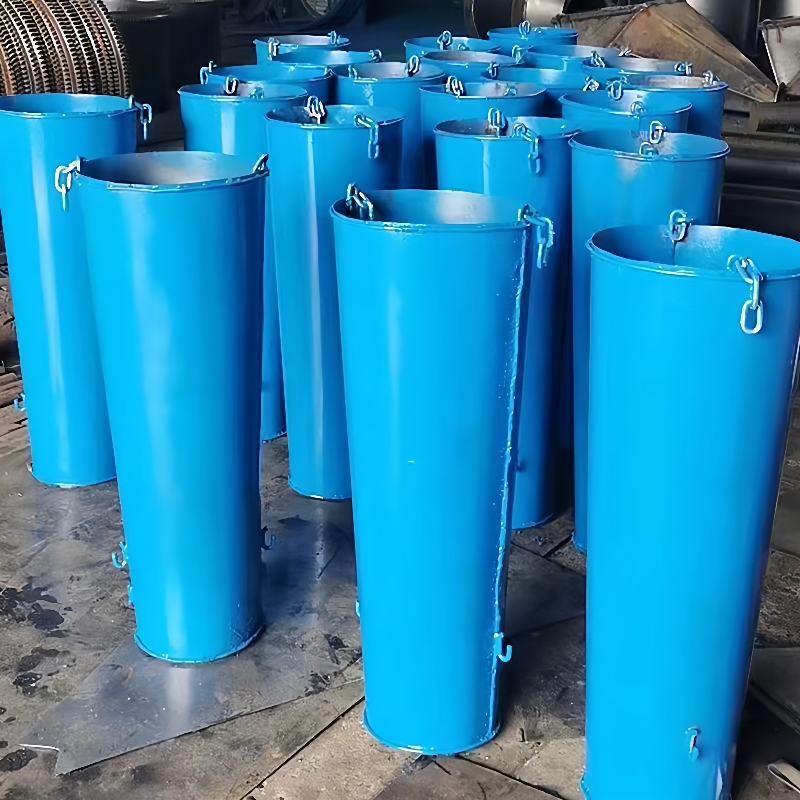 混凝土串筒水泥砂浆加厚圆柱子桶形导管串桶工地料斗吊斗方形漏斗