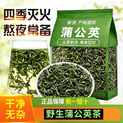 蒲公英茶正品新鲜特选级蒲公英叶