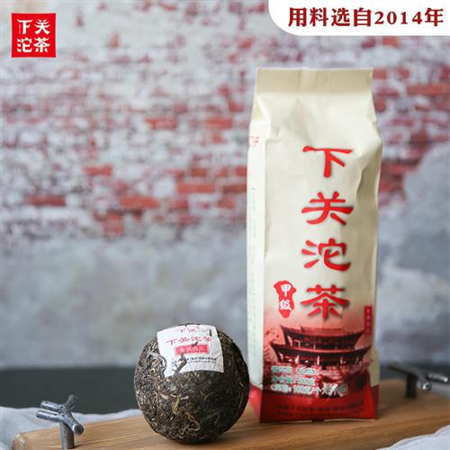 下关沱茶西北甲沱500克条装口粮2019年云南普洱生茶陈料压制茶叶