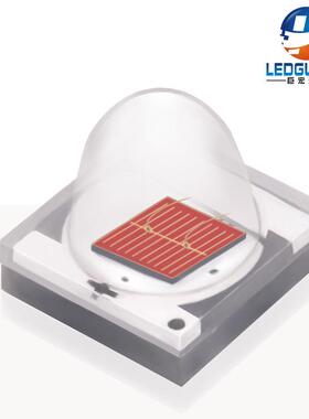 爆款60度W黄光55LED灯珠舞台灯景观灯大功率55黄色led发光二极管