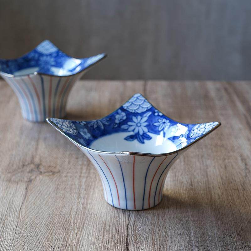 爆款四角方尊日式和风陶瓷家用餐具四方形小菜碗水果碗,餐饮具,碗,淘宝优惠券,粉丝福利购,淘宝优惠卷