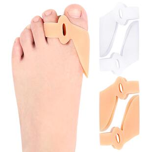 爆款现货脚趾拇指外翻双环分趾垫分趾器重叠脚趾分离器拇趾外翻用