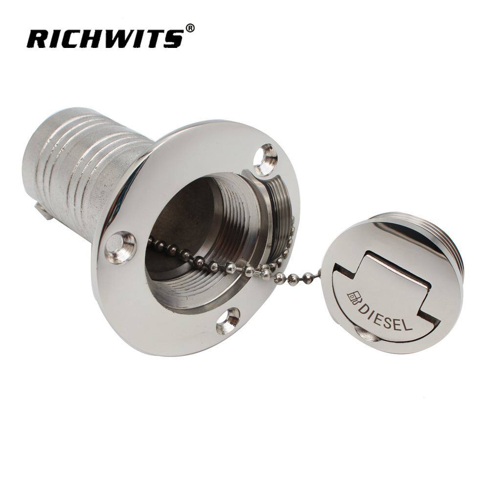 不锈钢16小翻盖加油口游艇油箱口船用注水口水舱盖油舱盖