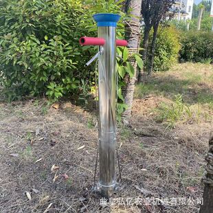 出口双把手提栽苗器补苗器不锈钢加厚蔬菜移苗器茄子黄瓜定植器