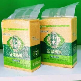 新米古贡古龙小米1kg2袋正宗古贡黄小米营养粥米东北肇源特产包邮