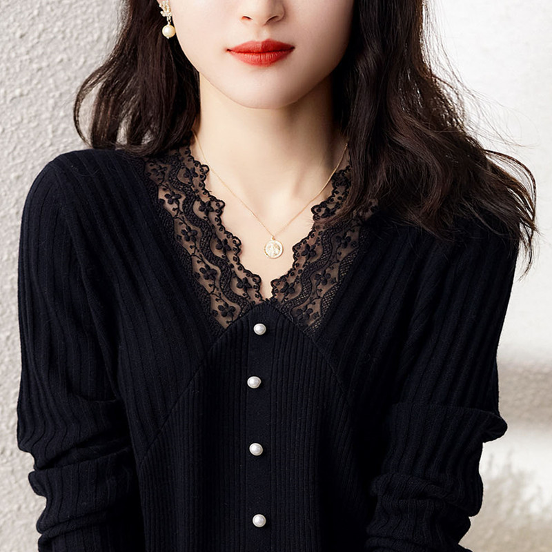 womenclothes轻熟领蕾丝