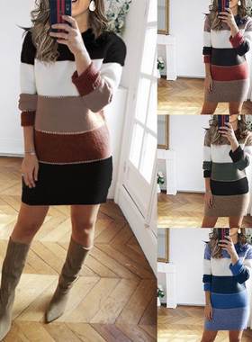 Clothes Women Dress 2021 Autumn Winter thick velvet Dresses