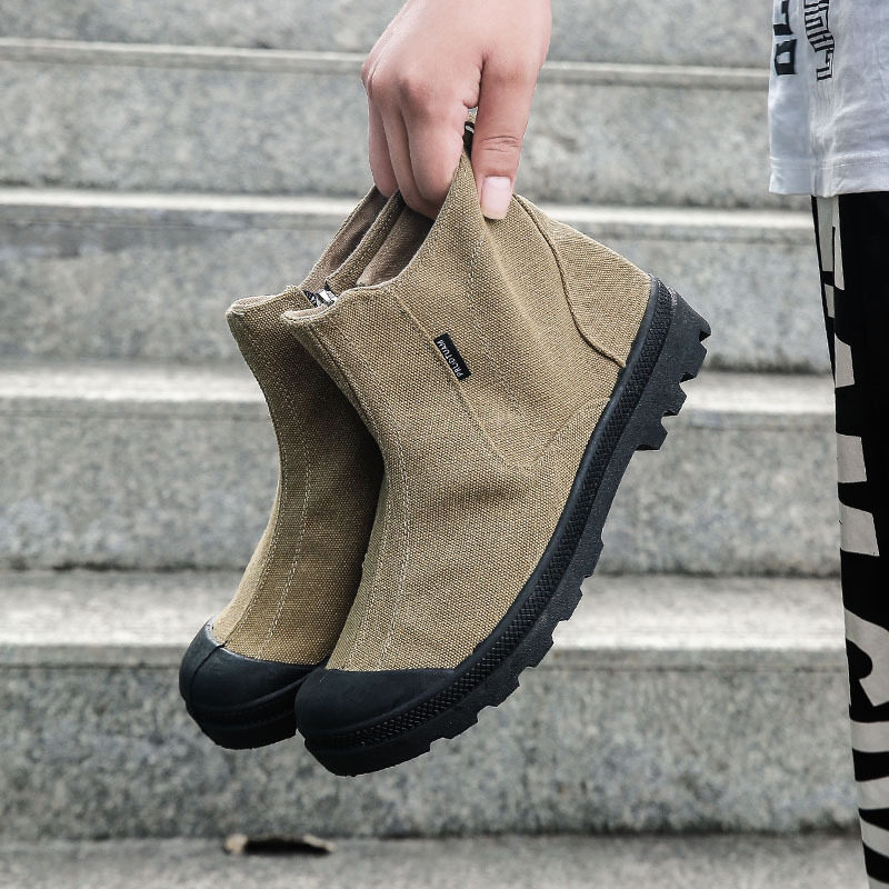 menclothes新款高帮马丁