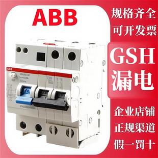 漏电保护器GSH-201P+N/2/3/4P空气开关断路器C型10A16A40A