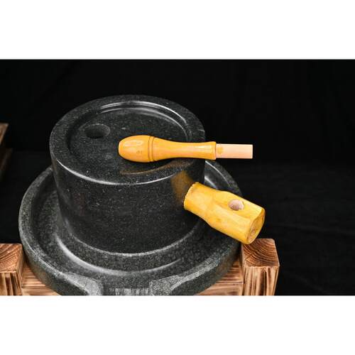 闽南小石磨家用手工石磨家用石磨盘小石磨家用迷你石磨豆浆豆腐机
