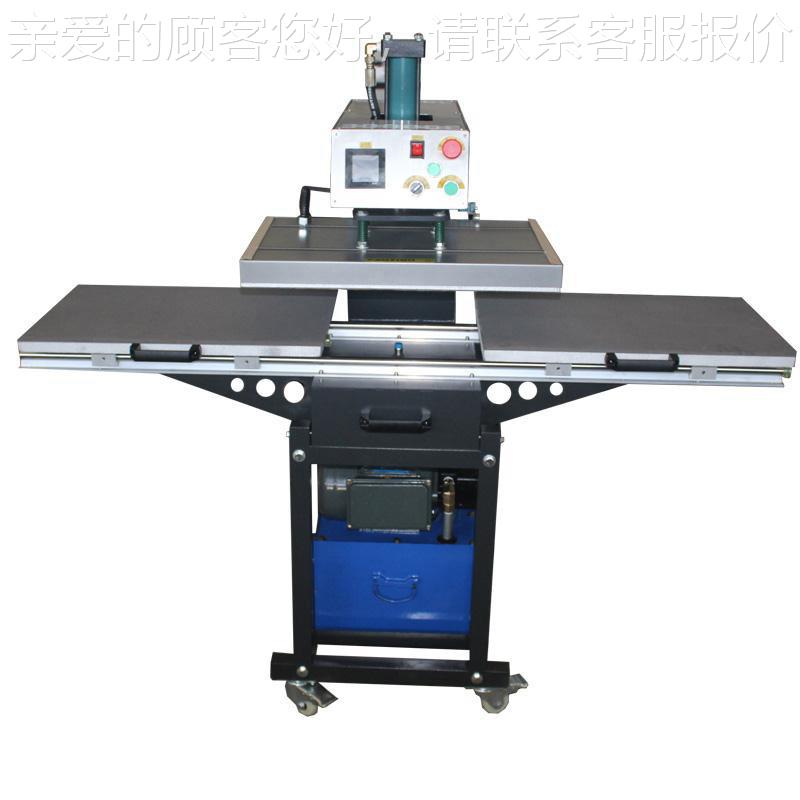 厂家直油压下滑供分离双DC-YY406工位钻服印花装面料烫画机液压烫