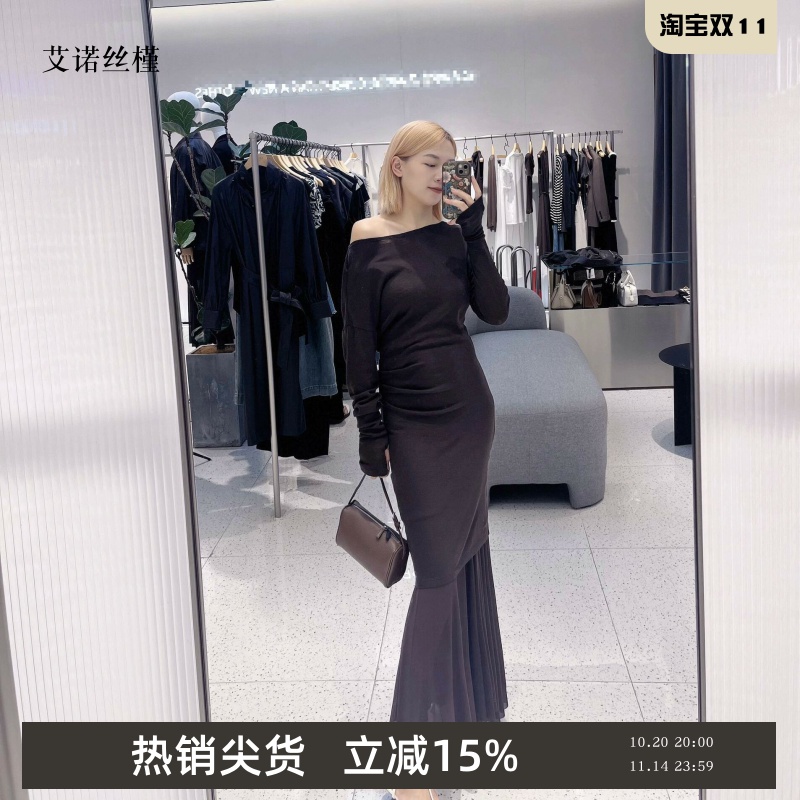 显瘦连衣裙A字半身裙套装