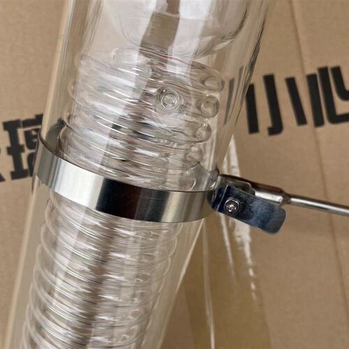 实验室玻璃冷凝管冷凝器夹圈夹反应釜冷凝管夹