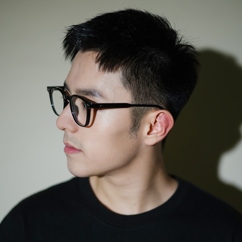 黑色小框近视眼镜男可配s度数防蓝光装饰眼镜框镜架平光韩潮轻痞