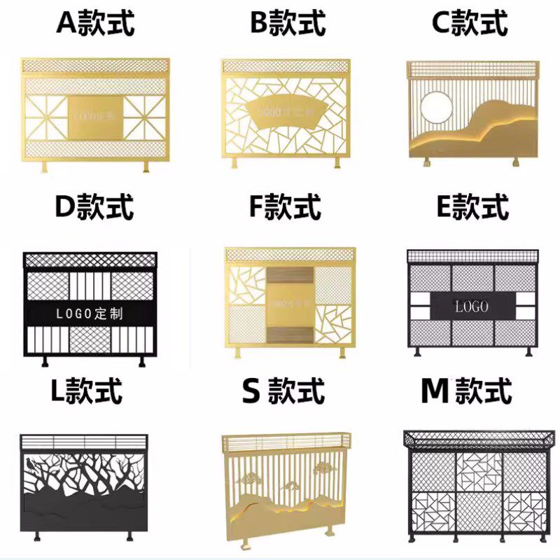 铁艺隔断半截绿植矮屏风过道装饰酒店餐厅围栏花架奶茶店卡座护栏,商业/办公家具,挡板/围挡,淘宝优惠券,粉丝福利购,淘宝优惠卷