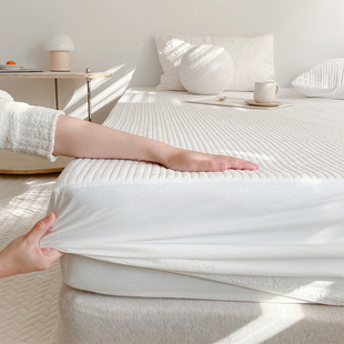 人手 1件韩国纯棉绗缝床笠单件全棉N床盖三件套可混搭免打 至少