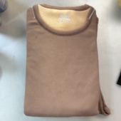 驼绒加绒加厚保暖内衣标准码 男款 新款