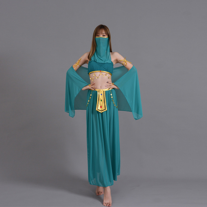 日本无印MUJIE性感女神肚皮舞印度埃及艳后制服cos异域风情阿拉丁