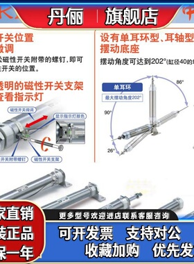 SMC附件CM-L020B CM-L032B CM-L040B CM-F020B CM-F032B CM-F040B