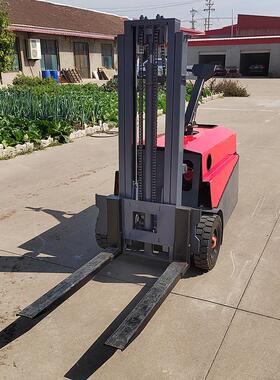 两用电动叉车1吨小型无车腿配重降堆高立站式仓储库房搬VYR升运车