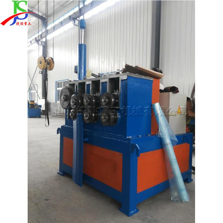 金属管盘机管弯曲成型 钢管扁钢机槽钢盘圆材 电动液JS-PG-95压盘