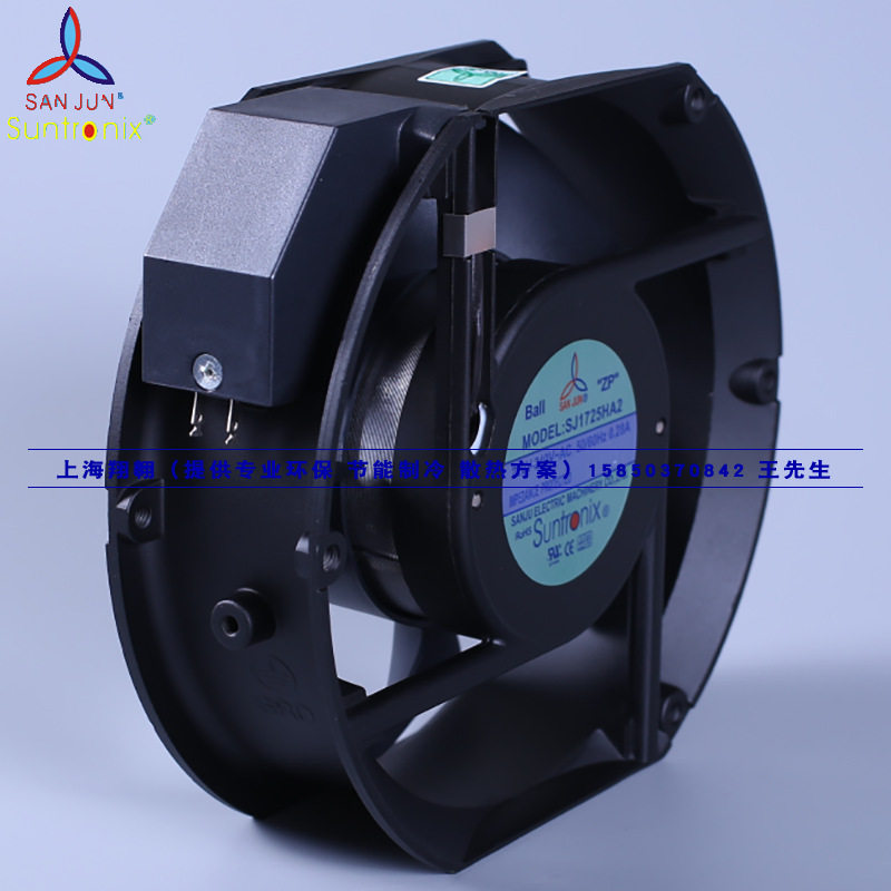 SJ1725HA2 17公分17251 220V插片 三巨风机柜 工控 制冷通风散热