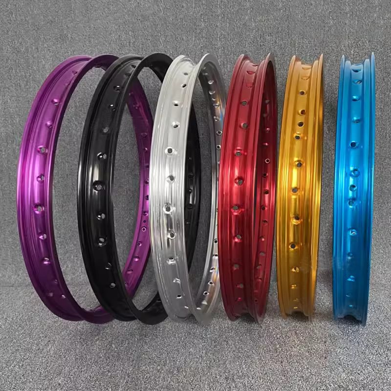 正林 歼5 亚翔 卒玛 MX6 M4前后铝圈 前1.6*21车圈2.15*18轮圈