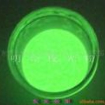 户外广告装饰专用发光颜料景程黄绿色夜光粉