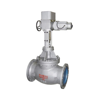 调节阀DN150 平衡阀法兰回转式 T940H 40C法兰电动调节阀法兰大连式