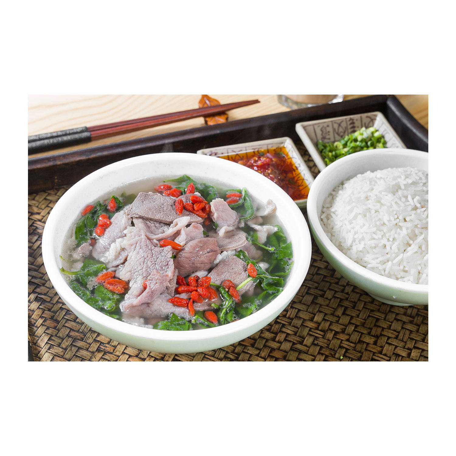 猪杂汤饭贴纸贴画客家腌面小吃店汤饭广告早餐汤粉店海报墙贴挂图