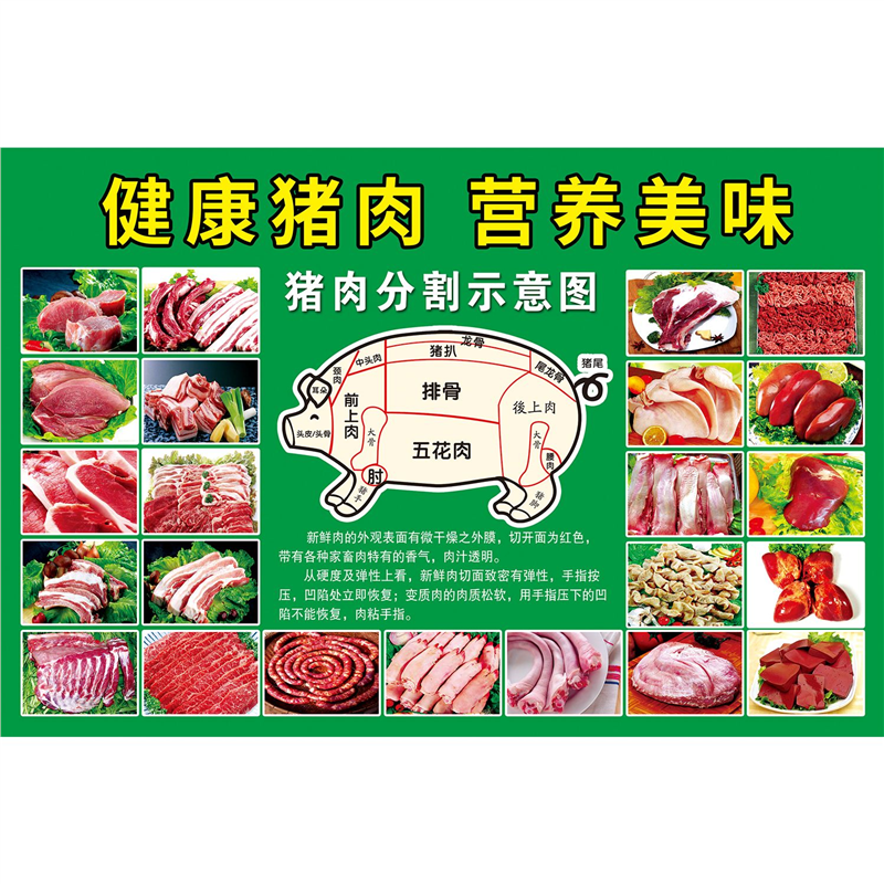 健康猪肉营养美味海报展板农家院黑猪肉黑猪养殖生态园墙贴墙纸,个性定制/设计服务/DIY,写真/海报印制,淘宝优惠券,粉丝福利购,淘宝优惠卷