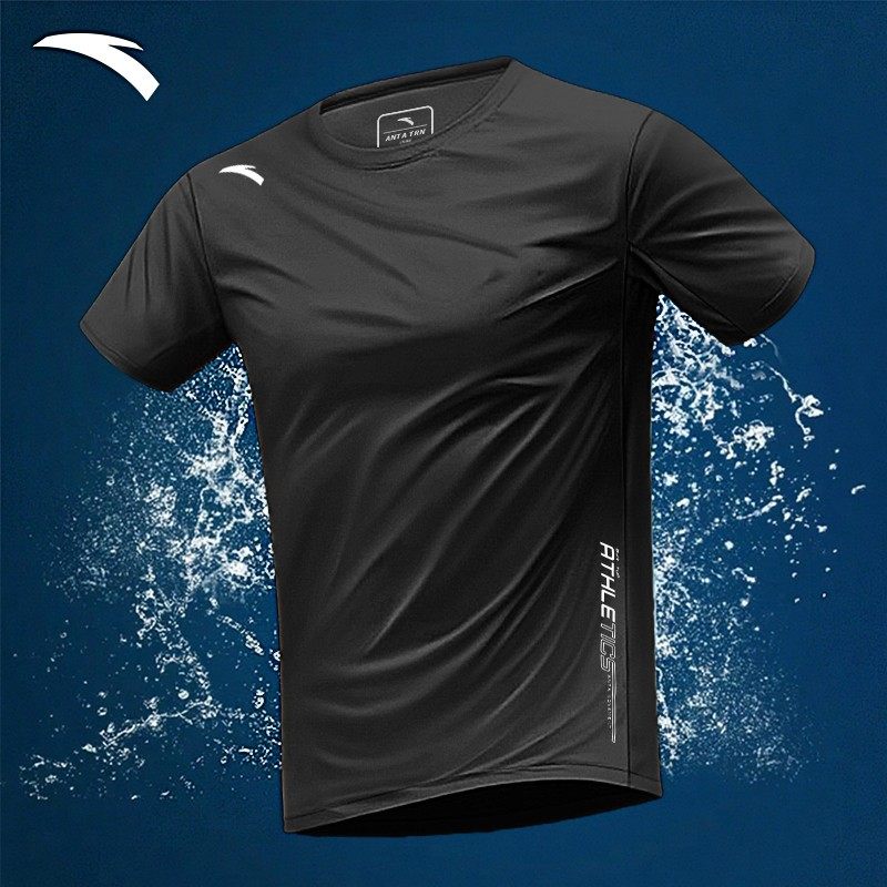 安踏短袖t恤男士速干透气2026夏季男装速干圆领运动服户外上衣男,运动服/休闲服装,运动T恤,淘宝优惠券,粉丝福利购,淘宝优惠卷