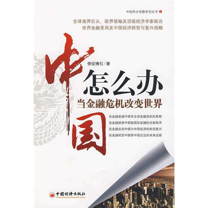 正版中国怎么办：当金融危机改变世界